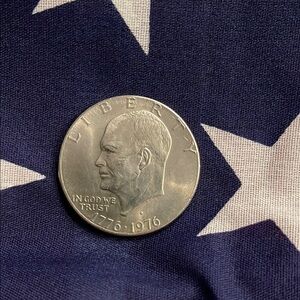 1976 Eisenhower Dollar Coin Bicentennial